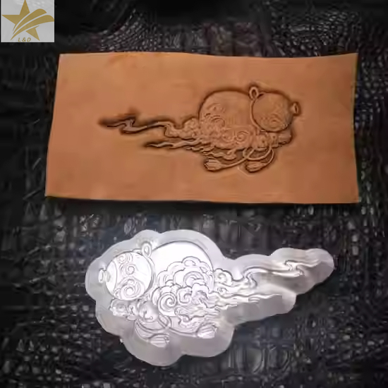 Leatherwork Embossing - 3D Gourd-shaped Leather Embossing Mold ,Leather