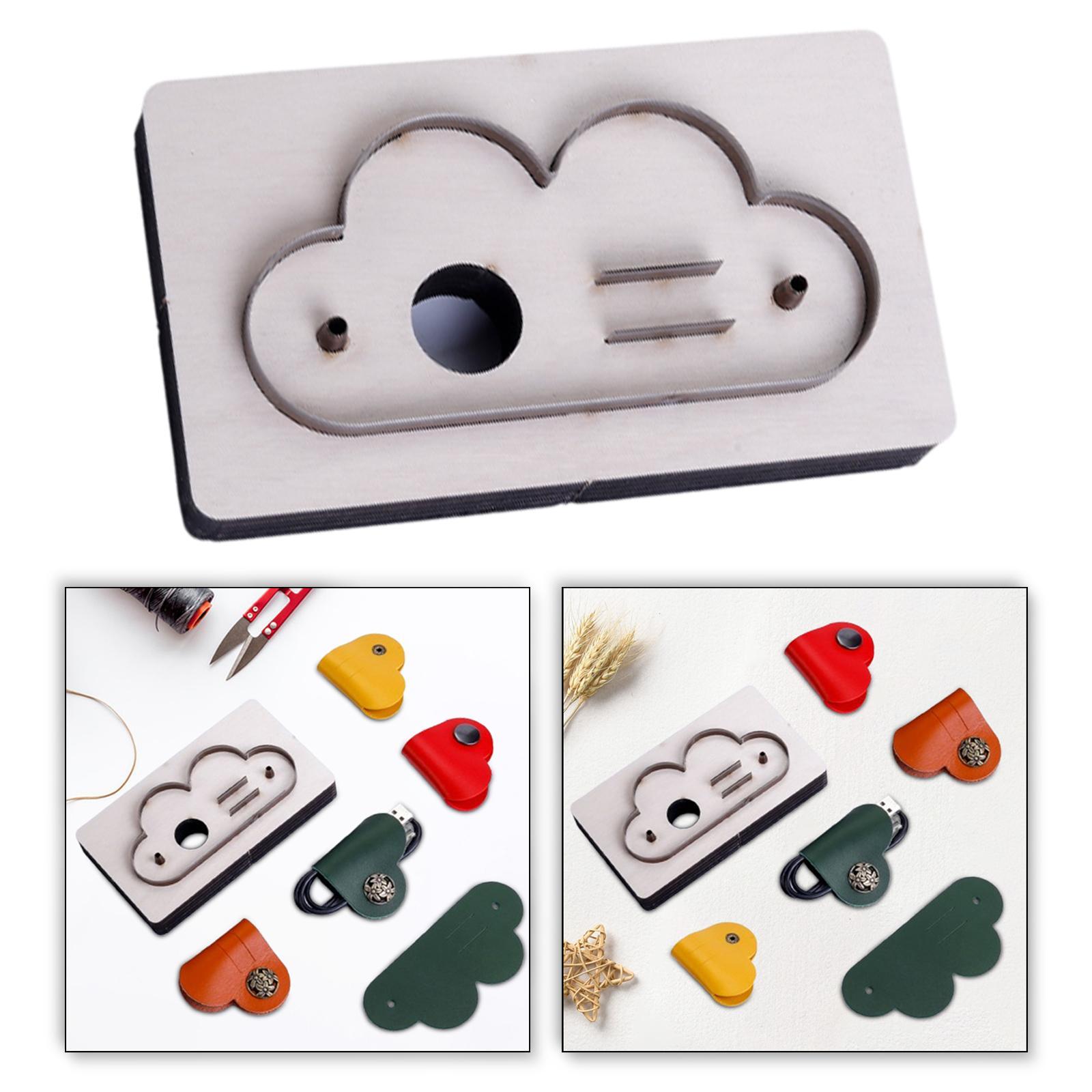 Leatherwork Jewelry - Wooden Leather Die Cutting Mold Durable