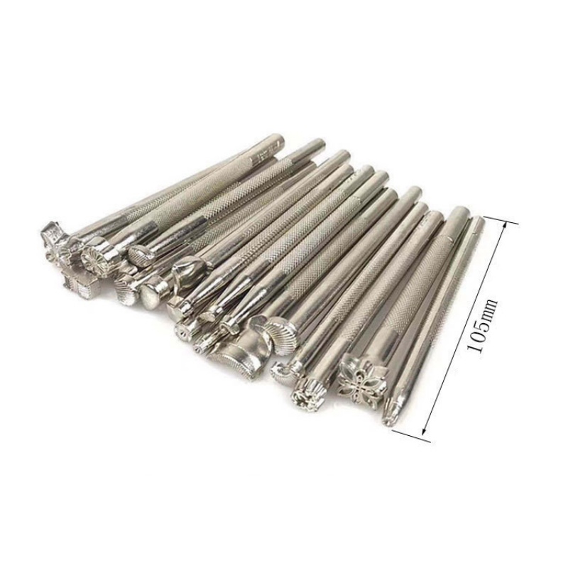 20Pcs Leather Stamping Tools L - огляд і ціна Leather Work Organiser