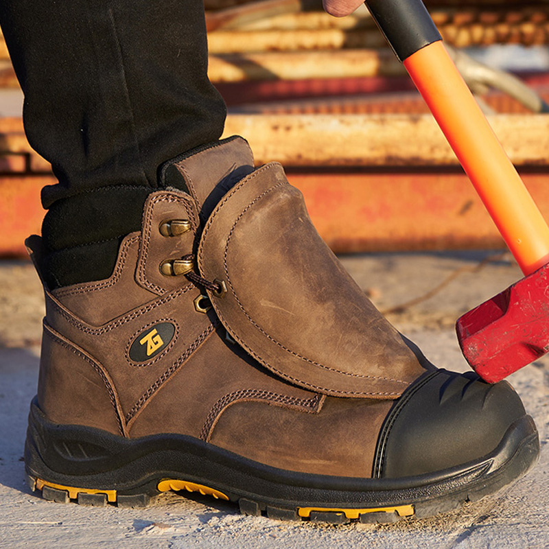 Genuine Leather Work Safety Bo - огляд і ціна Leather Work Fabric