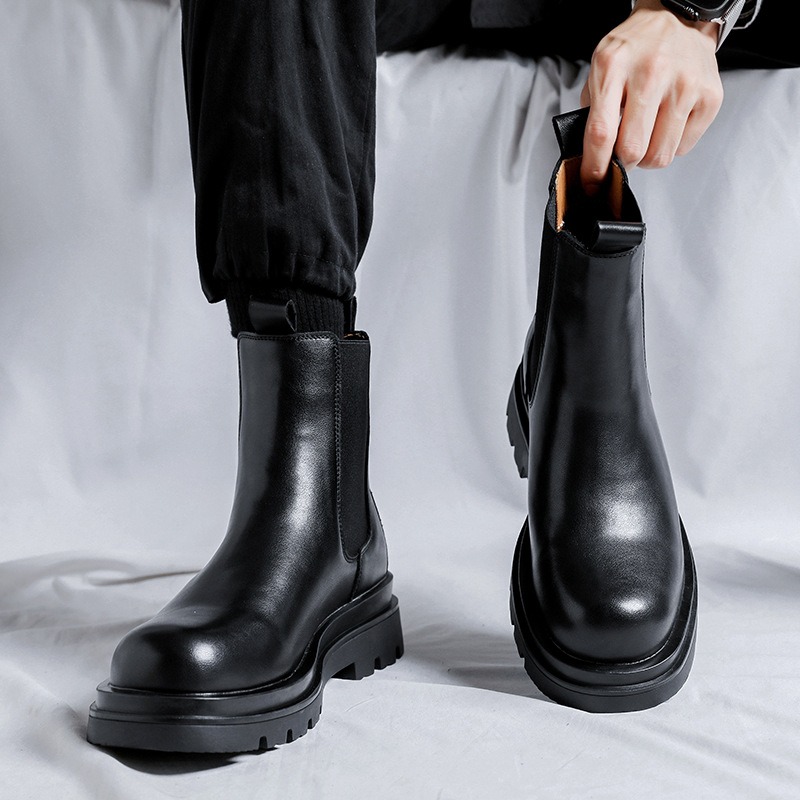 British 2025 Men Leather Boots - огляд і ціна Leather Work Fabric