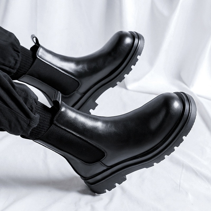 British 2025 Men Leather Boots - огляд і ціна Leather Work Fabric