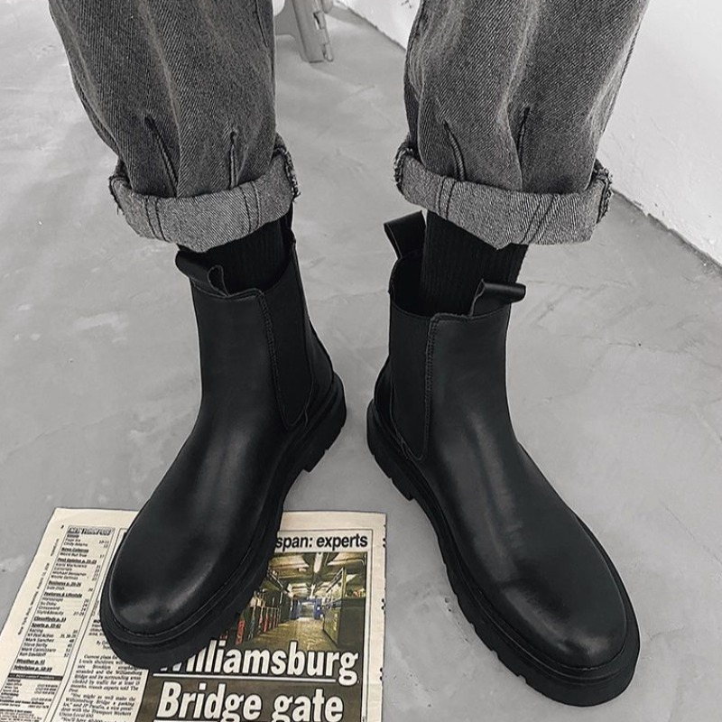 British 2025 Men Leather Boots - огляд і ціна Leather Work Fabric