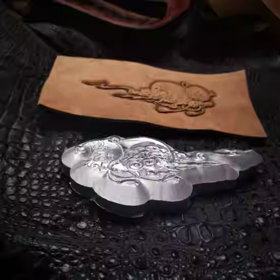 3D Gourd-shaped Leather Emboss - огляд і ціна Leatherwork Embossing