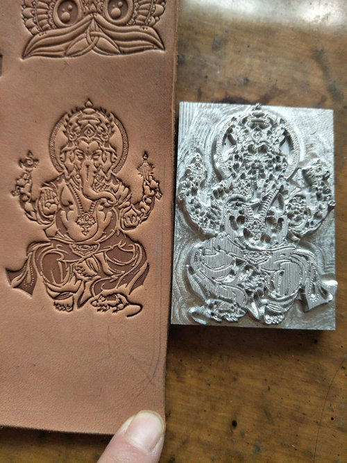 3D Gourd-shaped Leather Emboss - огляд і ціна Leatherwork Embossing