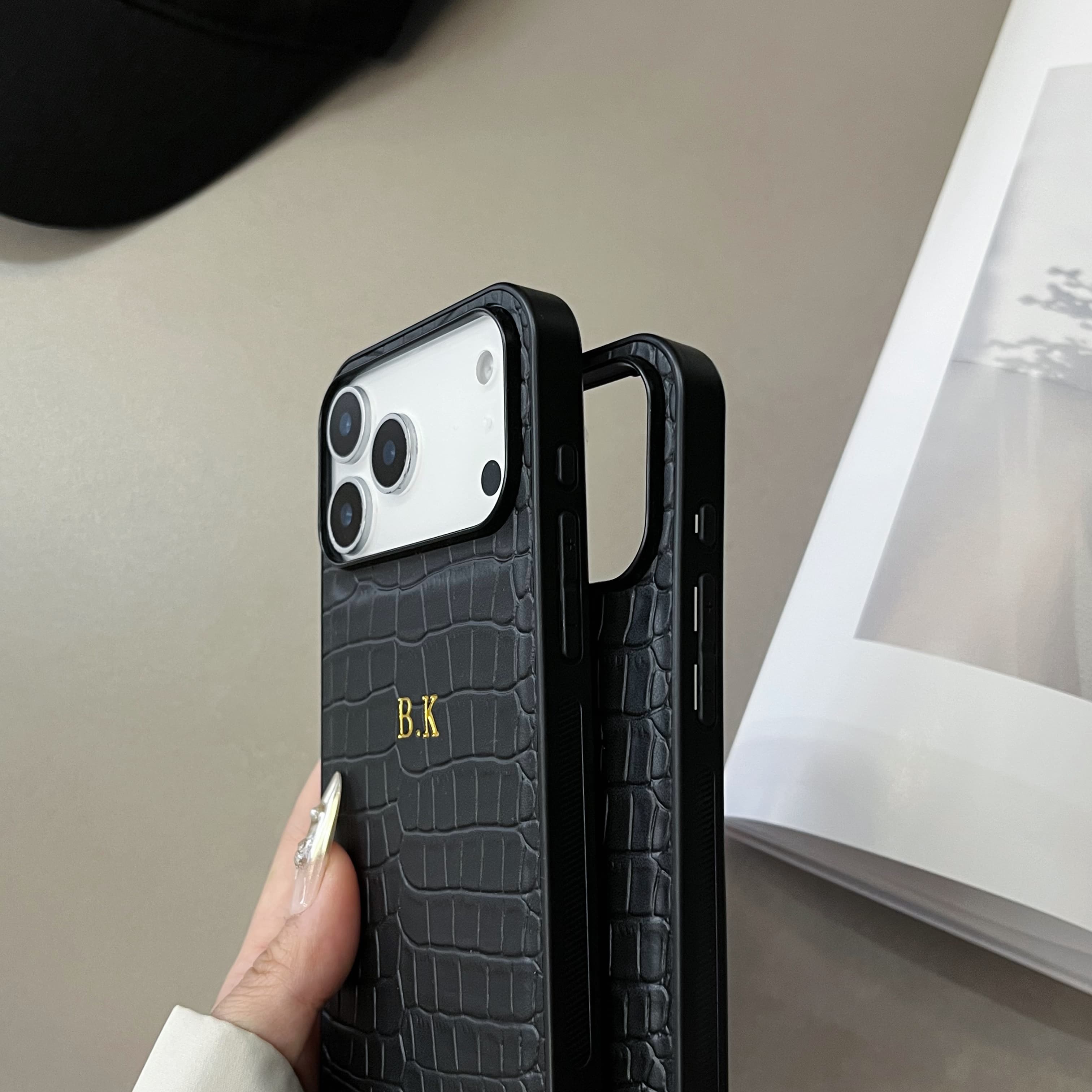Luxury Custom Name Classic Cro - огляд і ціна Leatherwork Embossing