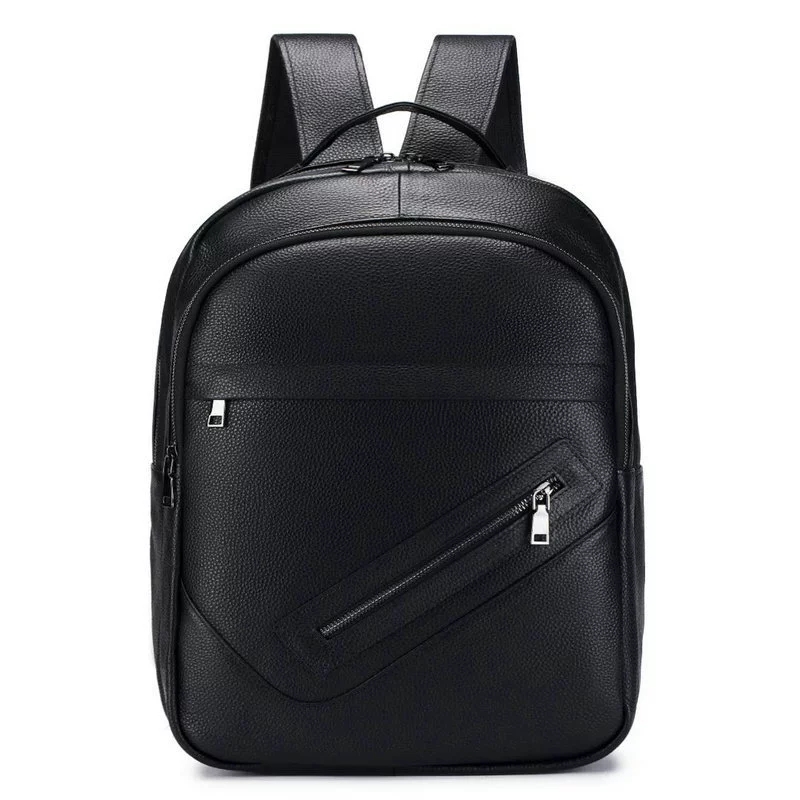 Black Genuine Leather Laptop B - огляд і ціна Leather Work Rucksack