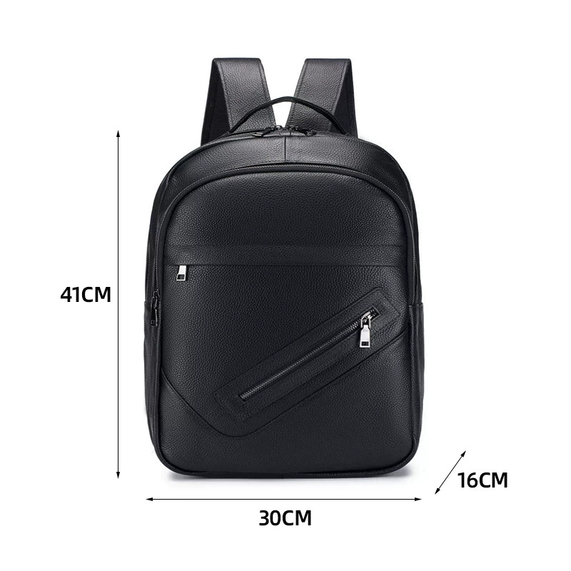 Black Genuine Leather Laptop B - огляд і ціна Leather Work Rucksack