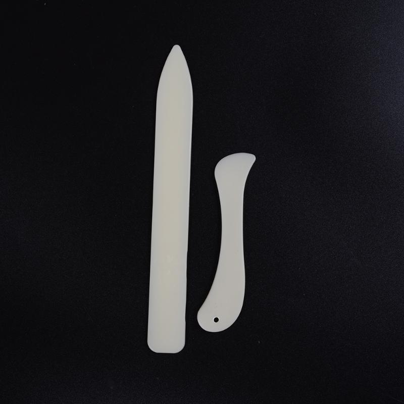 2PCS Folding Creasing Edges Pa - огляд і ціна Leather Work Folder