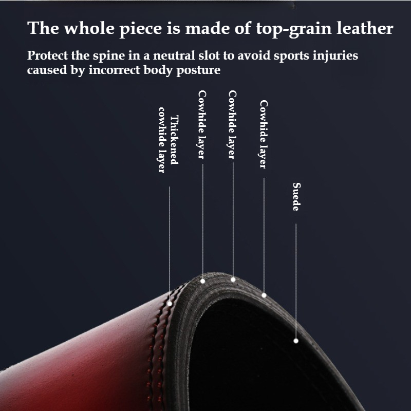 Weightlifting Belt Full Grain  - огляд і ціна Leather Workout Belt