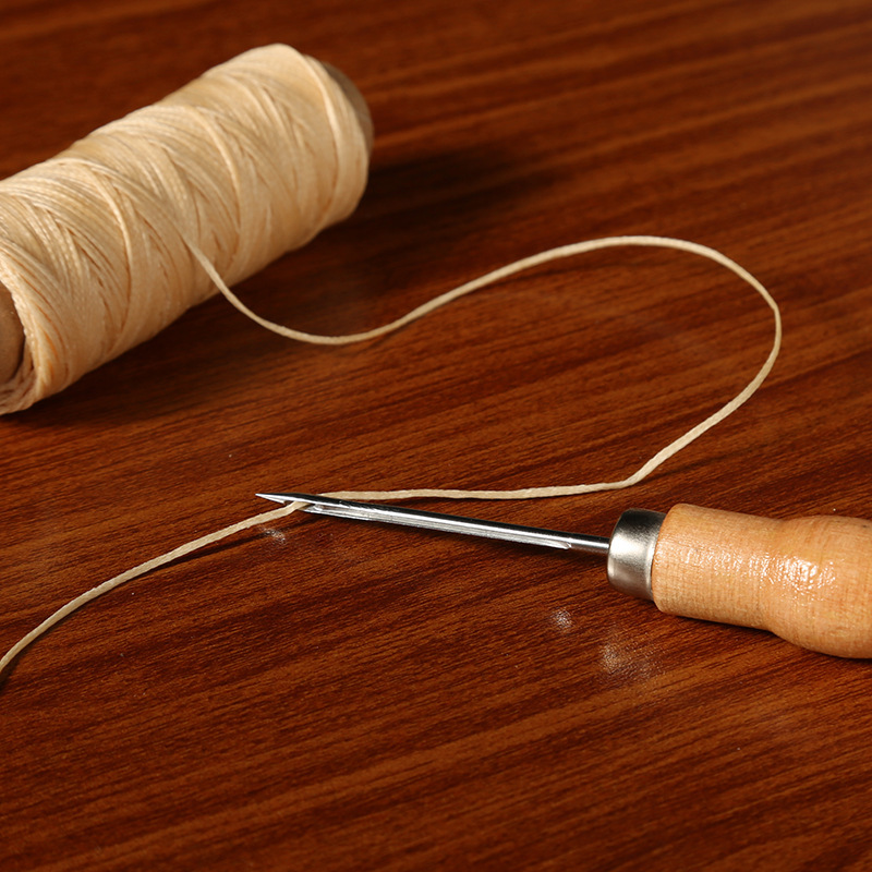Leather Awl Wood Handle Awls S - огляд і ціна Leather Work Organiser