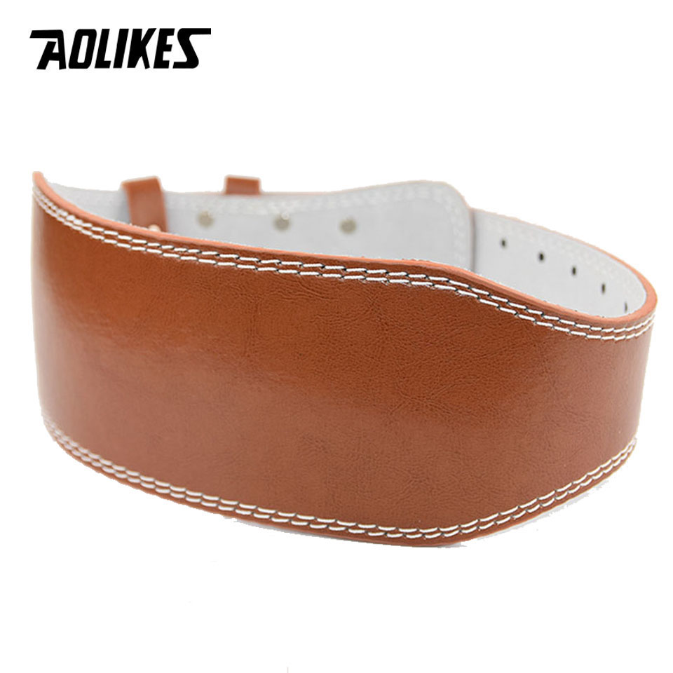 AOLIKES New Wide Weightlifting - огляд і ціна Leather Workout Belt