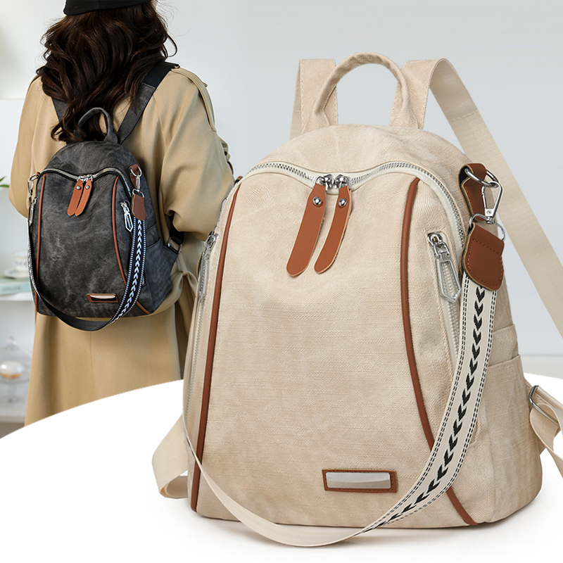 Women Large Capacity Backpack  - огляд і ціна Leather Work Rucksack