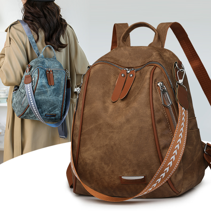 Women Large Capacity Backpack  - огляд і ціна Leather Work Rucksack