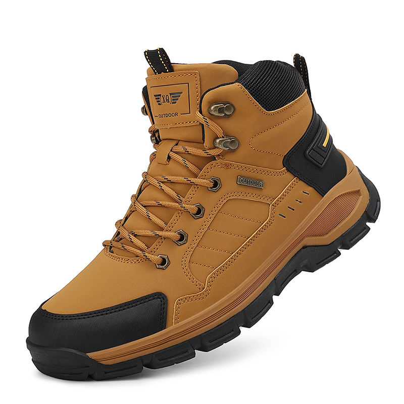 New Autumn Men's Boots Fashion - огляд і ціна Leather Work Fabric