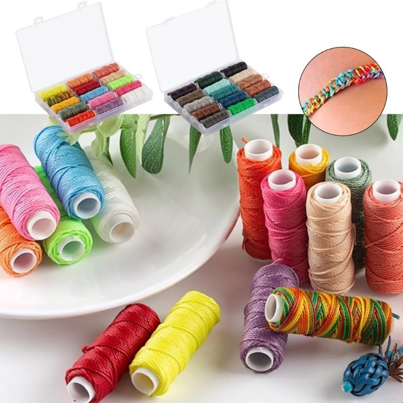  Sewing Rope Polyester Waxed S - огляд і ціна Leatherwork Jewelry