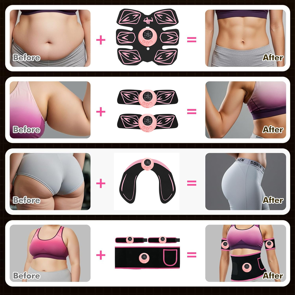 EMS Muscle Stimulator - Ab Tra - огляд і ціна Leather Workout Belt