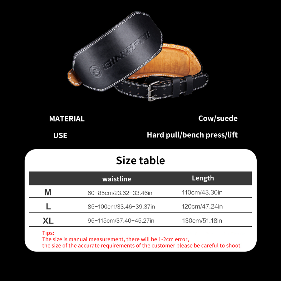 Weight Lifting Belts 15cm Widt - огляд і ціна Leather Workout Belt