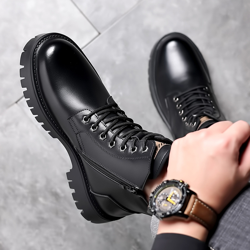 Men Classic Genuine Leather Bo - огляд і ціна Leather Work Fabric