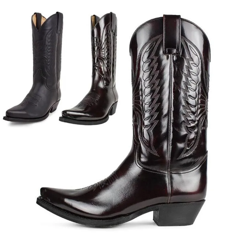 Cowboy Men Women Country Vinta - огляд і ціна Leather Work Fabric