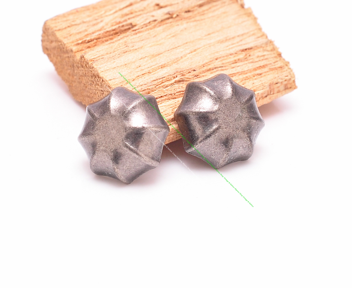 50Pcs Retro Silver Rosette Flo - огляд і ціна Leatherwork Jewelry