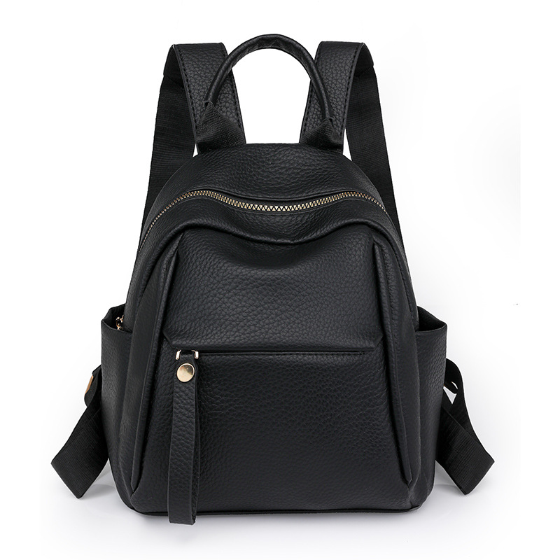 Litchi Pattern Leather Backpac - огляд і ціна Leather Work Rucksack