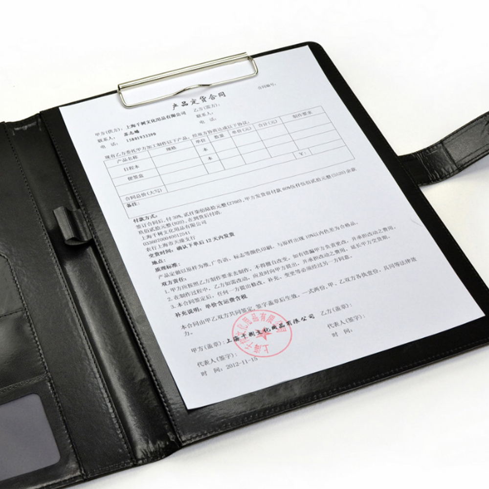 A4 Conference Folder Business  - огляд і ціна Leather Work Folder