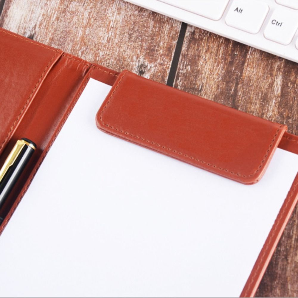 PU Leather A5 File Folder Card - огляд і ціна Leather Work Folder