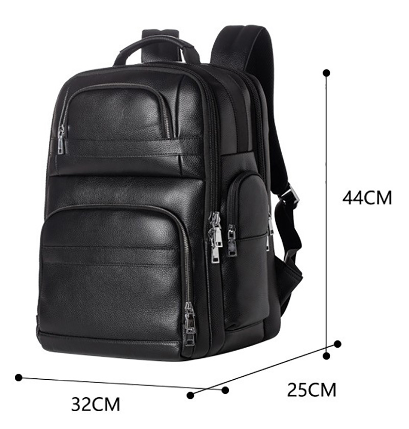 Luufan Genuine Leather Backpac - огляд і ціна Leather Work Rucksack