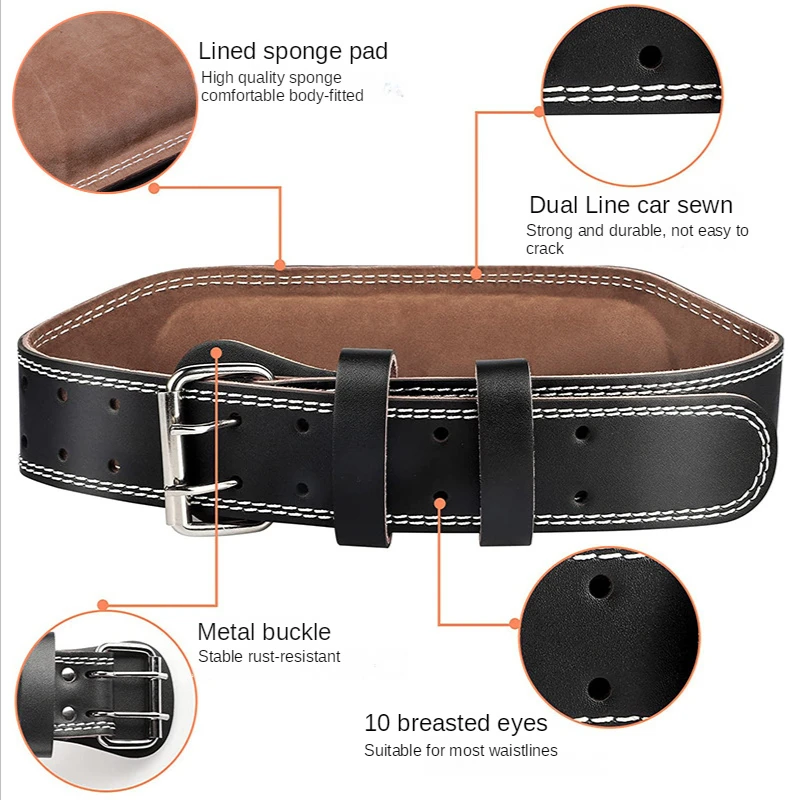 Weightlifting Belt Gym Belt fo - огляд і ціна Leather Workout Belt