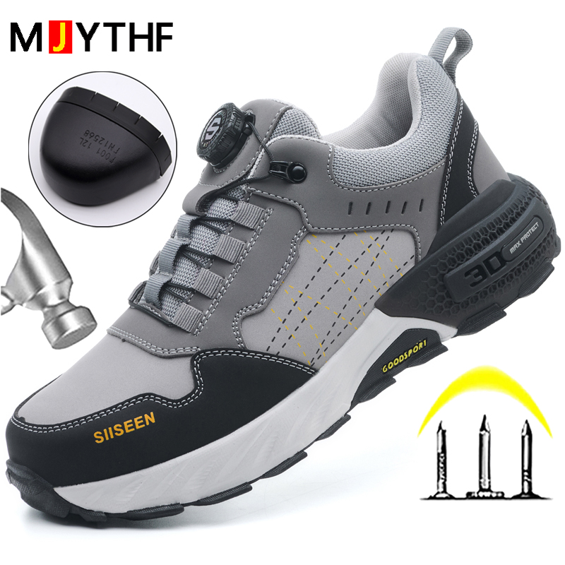 Black Leather Safety Shoes Sec - огляд і ціна Leather Work Fabric