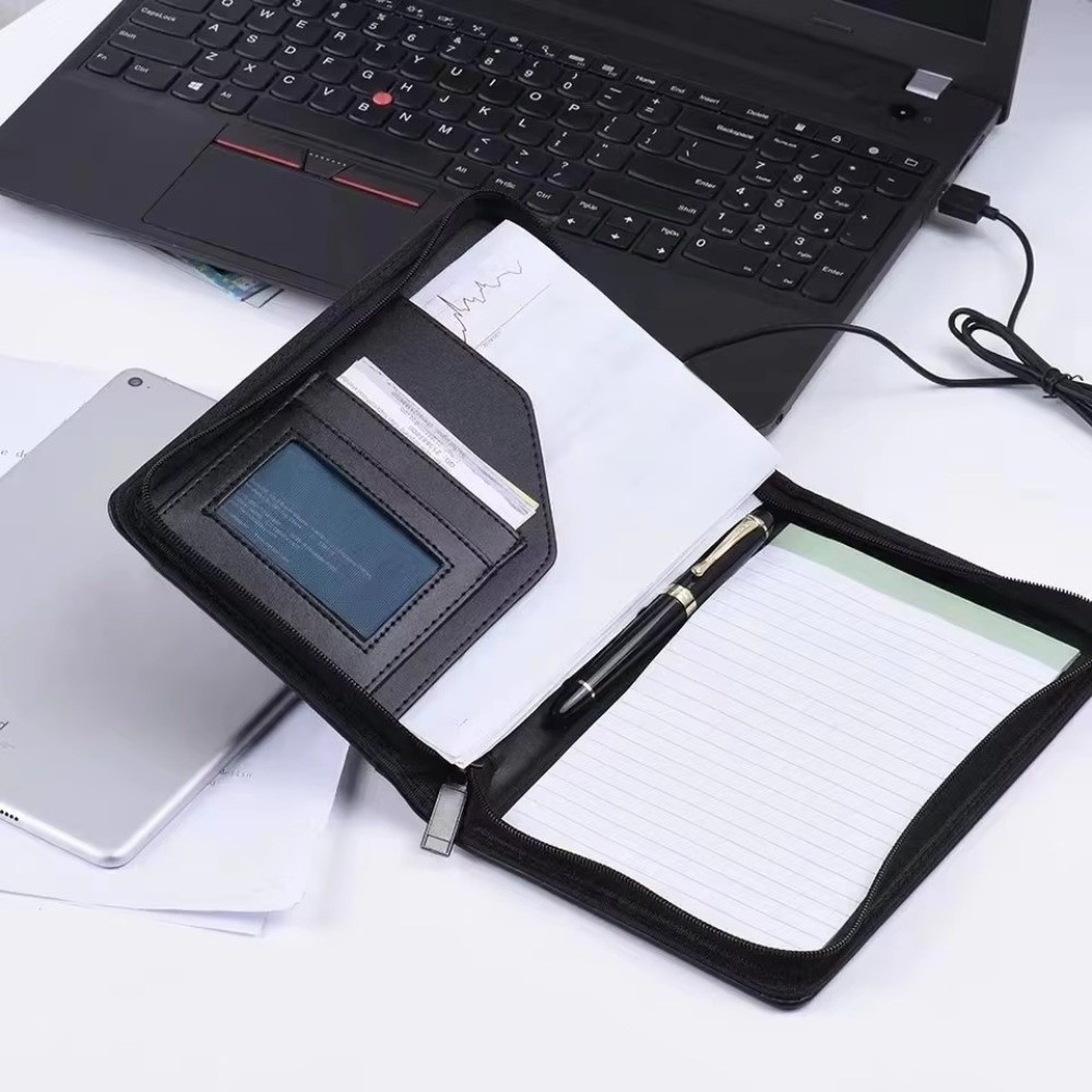 Portable A5 Business Portfolio - огляд і ціна Leather Work Folder
