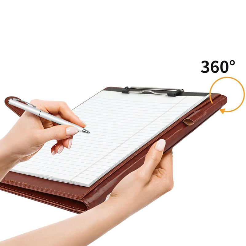 Multifunctional A4 Leather Con - огляд і ціна Leather Work Folder