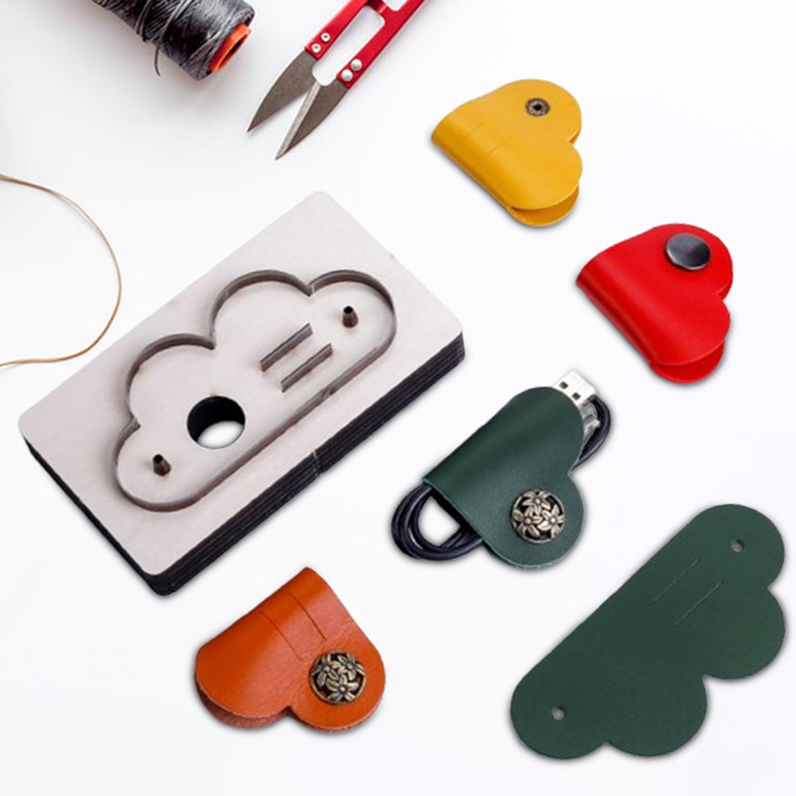 Wooden Leather Die Cutting Mol - огляд і ціна Leatherwork Jewelry