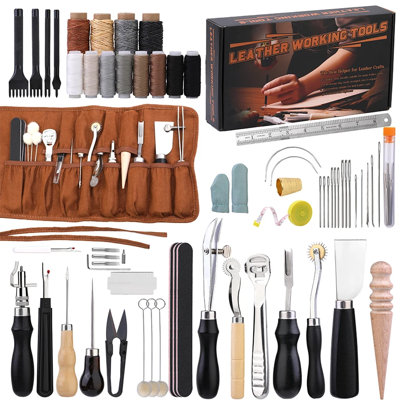 KRABALL Professional Leather C - огляд і ціна Leather Work Organiser