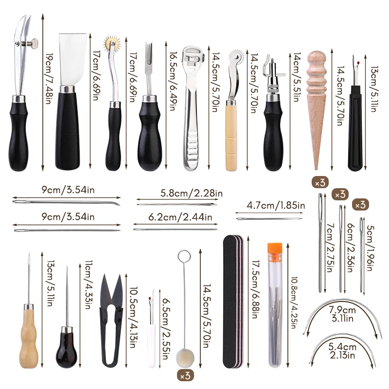 KRABALL Professional Leather C - огляд і ціна Leather Work Organiser