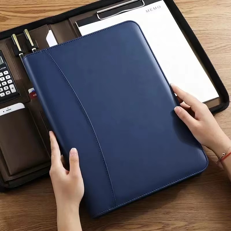 PU Leather Portafolio A4 Docum - огляд і ціна Leather Work Folder