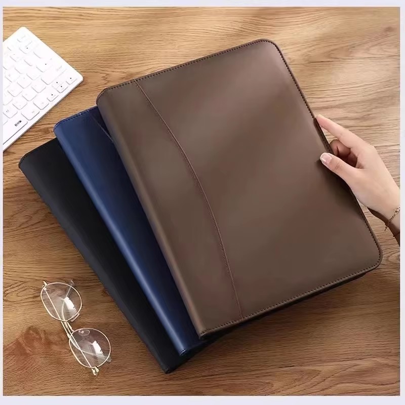 PU Leather Portafolio A4 Docum - огляд і ціна Leather Work Folder
